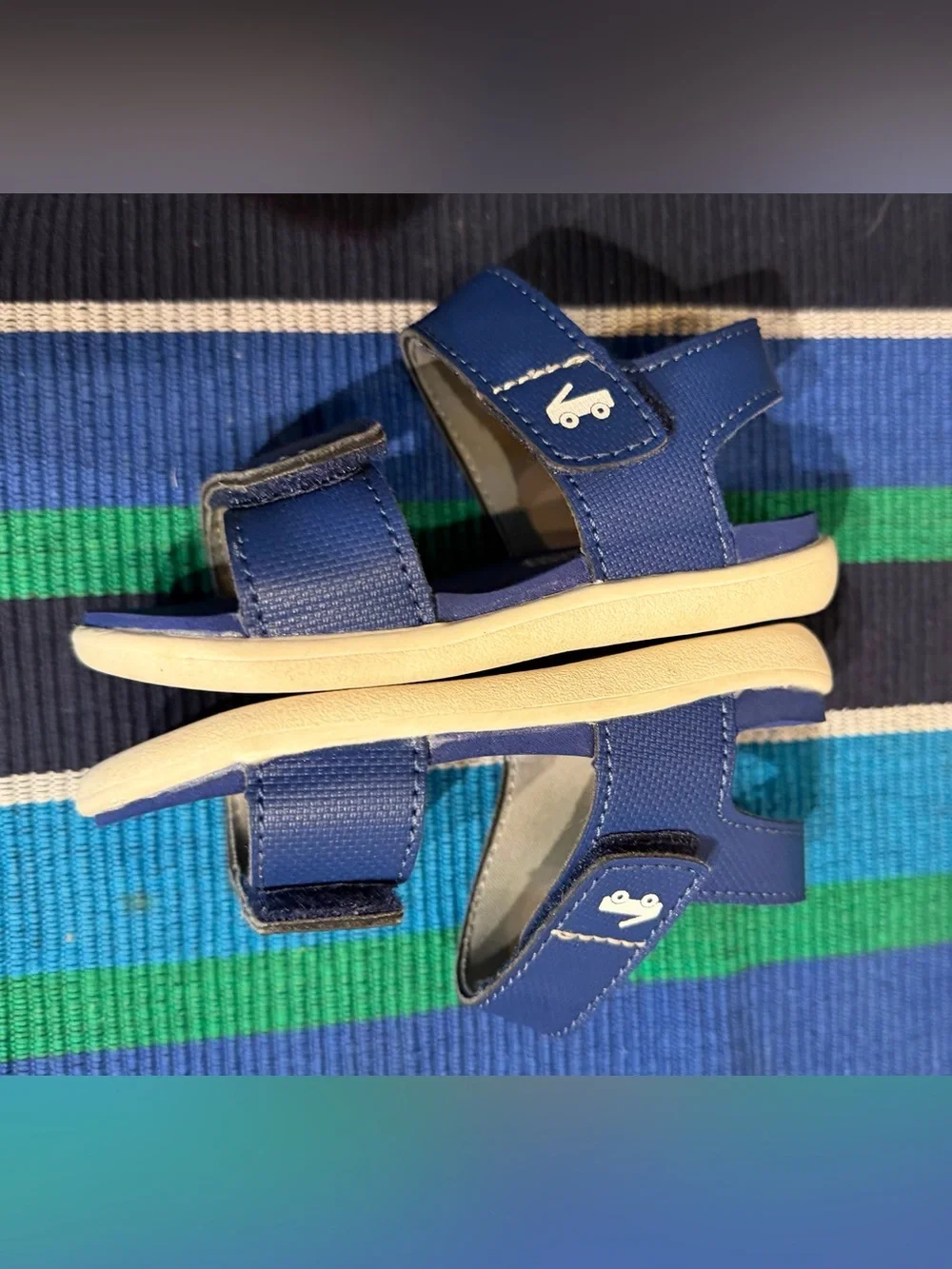 See Kai Run Toddler Sz 6 Jaylen Blue Sandals